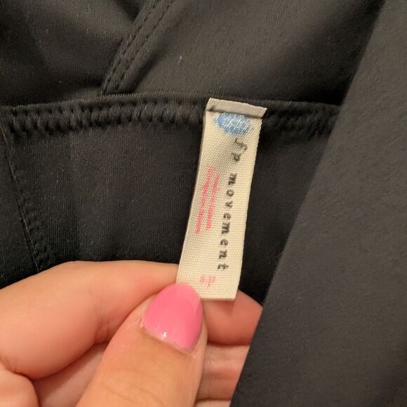 NWOT FP Movement After Hours Black Jumpsuit One Piece Size Small Free People - Picture 5 of 5